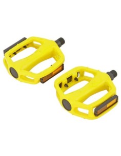 505 Alloy Pedals 9/16 Yellow.